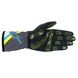 ALPINESTARS TECH-1 K RACE V2 GRAPHIC, перчатки для картинга, черный/голубой/желтый