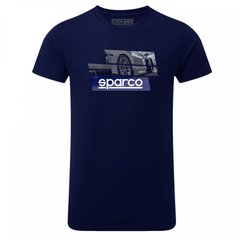 SPARCO T-SHIRT TRACK, футболка, темно-синий