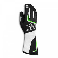 SPARCO TIDE K, перчатки для картинга, черный/белый/зеленый