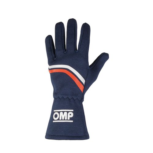 OMP DIJON, перчатки для автоспорта, синий