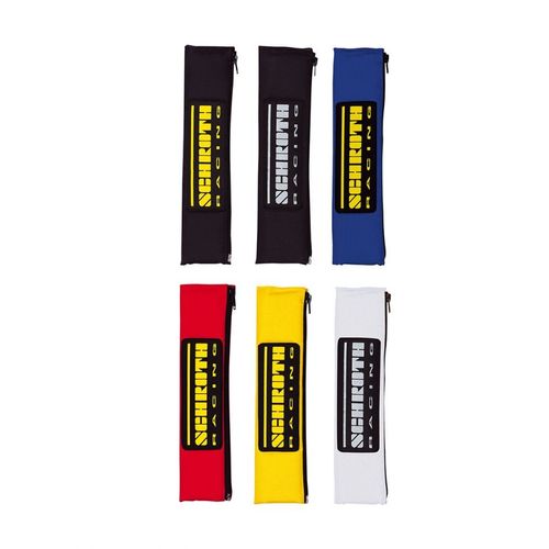 SCHROTH Shoulder Pads 2“ (50 mm) logo SCHROTH RACING, накладки на ремни безопасности, серый/черный