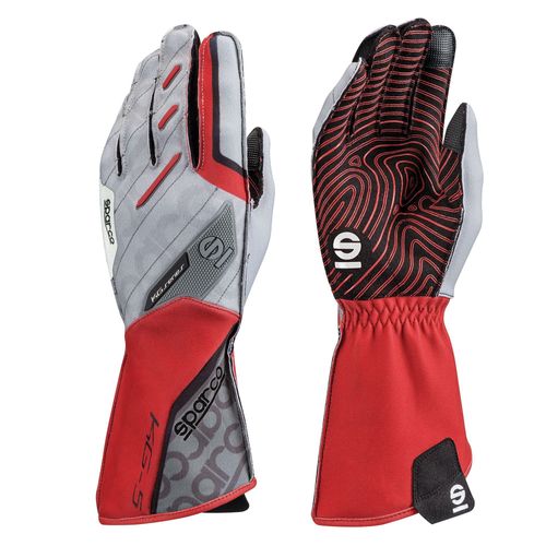 SPARCO MOTION KG-5, перчатки для картинга, красный