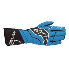 ALPINESTARS TECH-1 KX V2, перчатки для картинга, синий/черный