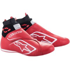 ALPINESTARS SUPERMONO V2, ботинки для автоспорта, красный/белый/черный