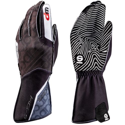 SPARCO MOTION KG-5WP, перчатки для картинга, черный