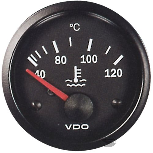 VDO 310010012K, показатель температуры воды, от 40 до 120 градусов, 52мм