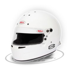 BELL GT5 SPORT WHITE (HANS), шлем для автоспорта, белый