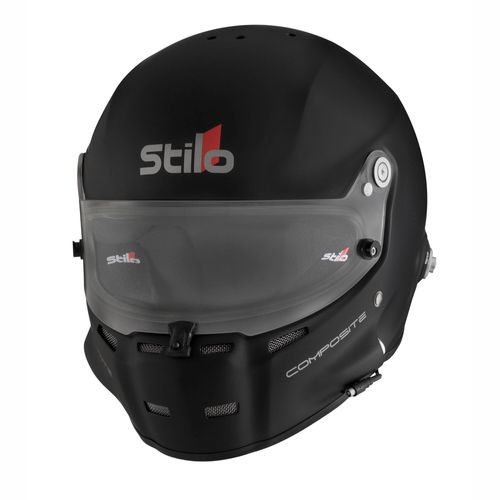 STILO ST5 F COMPOSITE TURISMO - Snell SA2020, FIA 8859-15, Hans FIA8858-10, шлем для автоспорта, матовый черный/черный