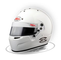 BELL RS7-K WHITE, шлем для картинга, белый