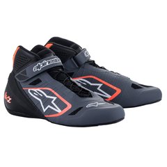 ALPINESTARS TECH-1 KZ, ботинки для картинга, антрацит/черный/оранжевый