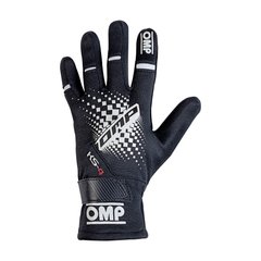OMP KS-4, перчатки для картинга, черный