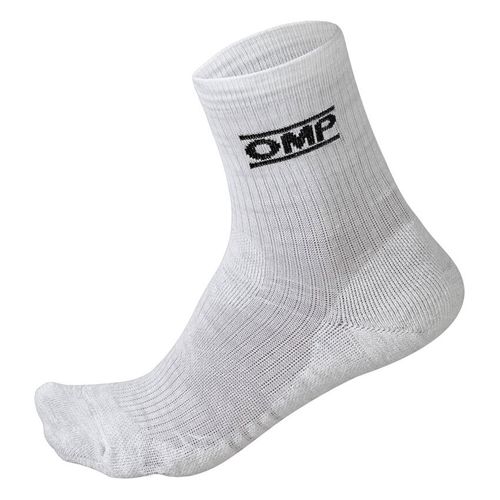 OMP ONE, носки для автоспорта, белый