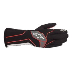 ALPINESTARS TECH-1 K V2, перчатки для картинга, черный/красный
