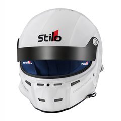 STILO ST5 GT COMPOSITE TURISMO - Snell SA2020, FIA 8859-15, Hans FIA8858-10, шлем для автоспорта, белый/синий