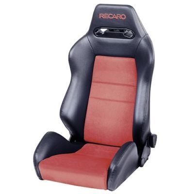 RECARO SPEED, спортивное сиденье, Vynil black / Dinamica red, черный