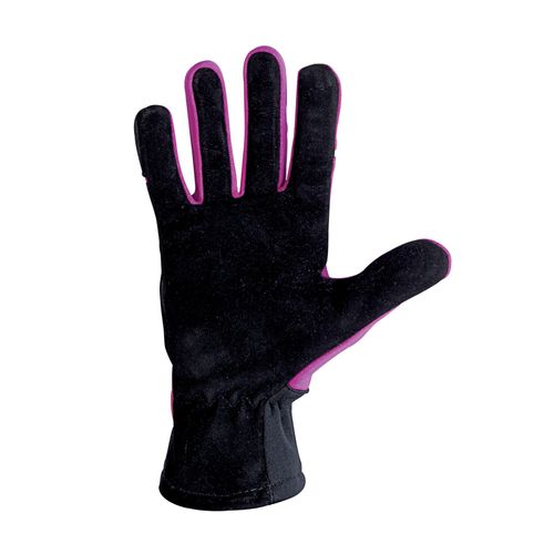 OMP KS-4, перчатки для картинга, фиолетовый/черный/голубой