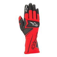 ALPINESTARS TECH M, перчатки для автоспорта, красный/черный