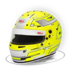 BELL RS7-K STAMINA YELLOW, шлем для картинга, желтый