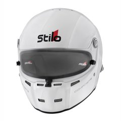 STILO ST5 FN COMPOSITE - Snell SA2020, FIA 8859-15, Hans FIA8858-10, шлем для автоспорта, белый/черный