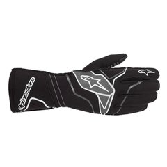 ALPINESTARS TECH-1 KX V2, перчатки для картинга, черный/белый