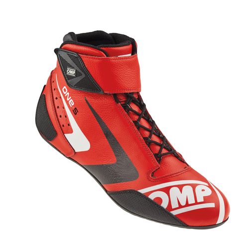 OMP ONE-S, ботинки для автоспорта, красный