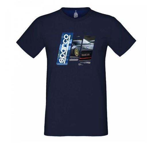 SPARCO 01215, футболка TRACK, синий