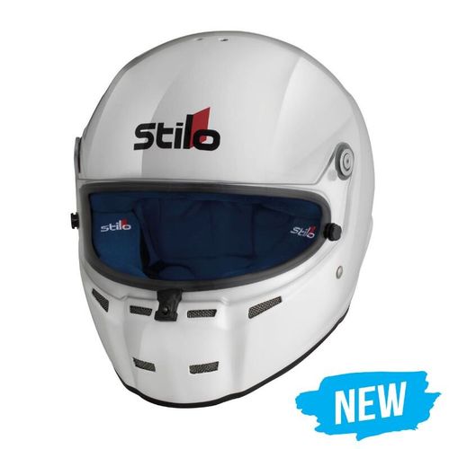 STILO ST5FN KRT, шлем для картинга, белый/синий