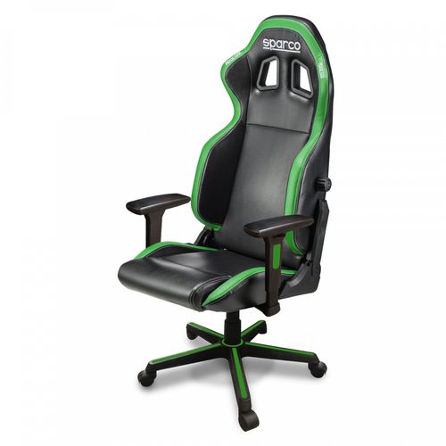 SPARCO ICON 2019, офисное кресло, черный/зеленый