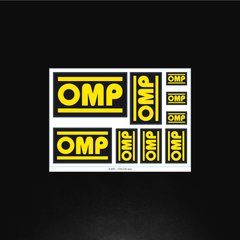OMP X/889, набор с 9 наклеек OMP