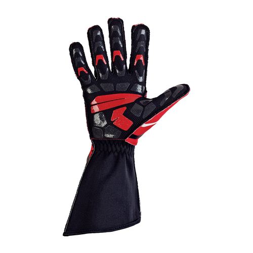 OMP KS-2R, перчатки для картинга, красный/черный