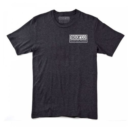 SPARCO 01238, футболка HERITAGE, черный